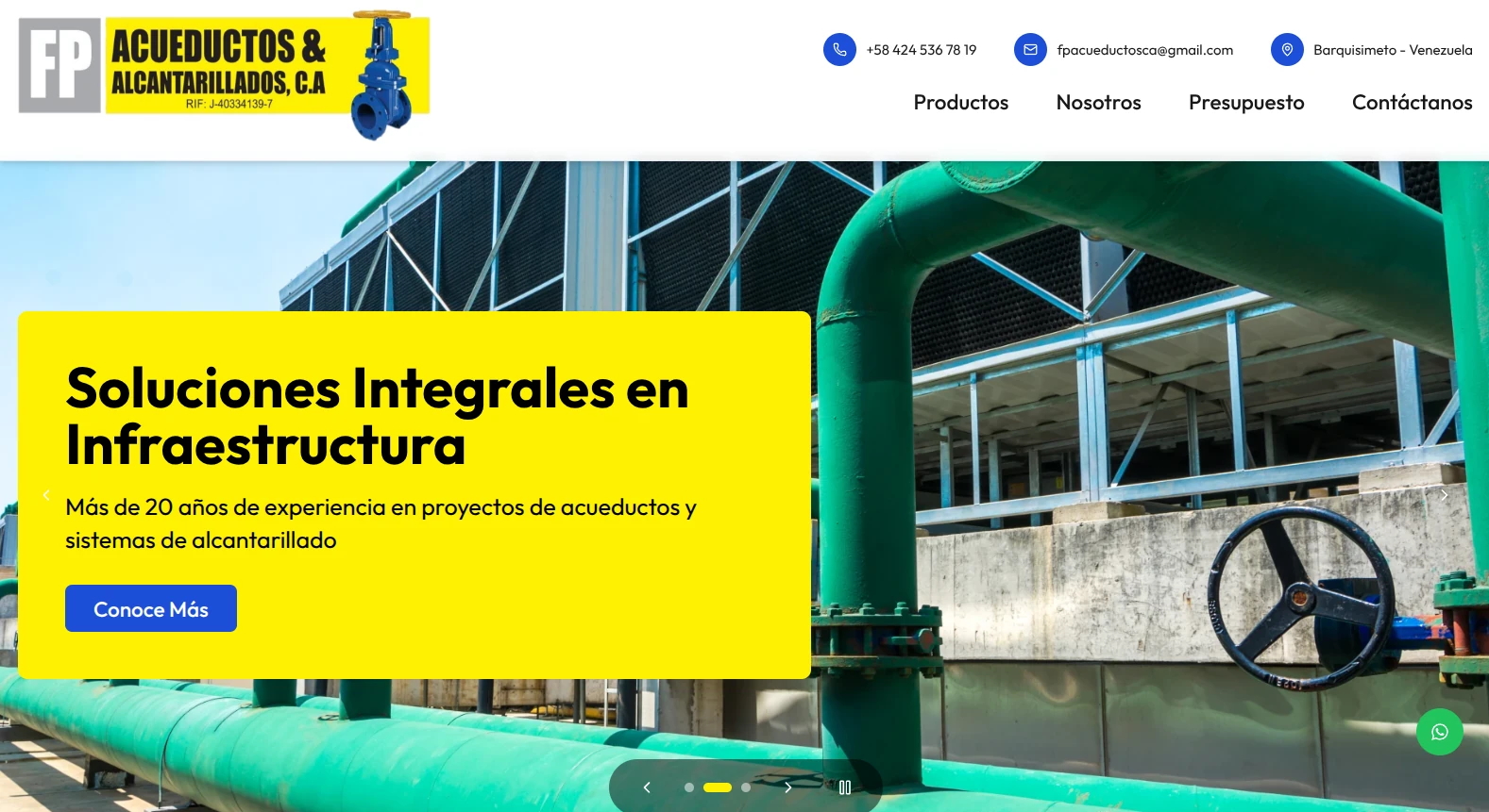 Captura de FP Acueductos